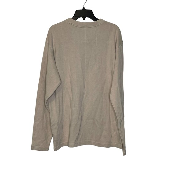 Columbia V-Neck Long Sleeve Sweatshirt Oversize Pullover Embroidered Logo Men XL - Picture 8 of 8